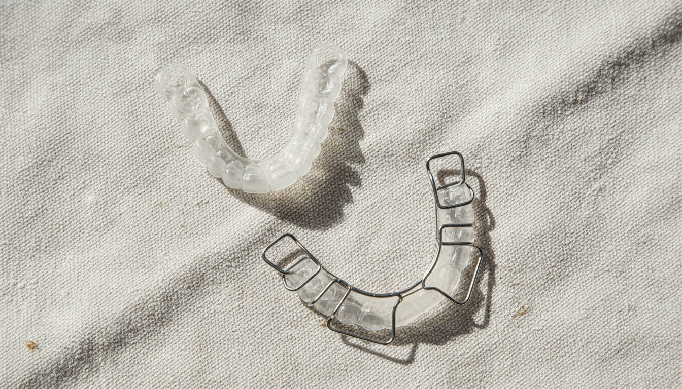 リテーナー 種類 マウスピース型 固定式 取り外し式