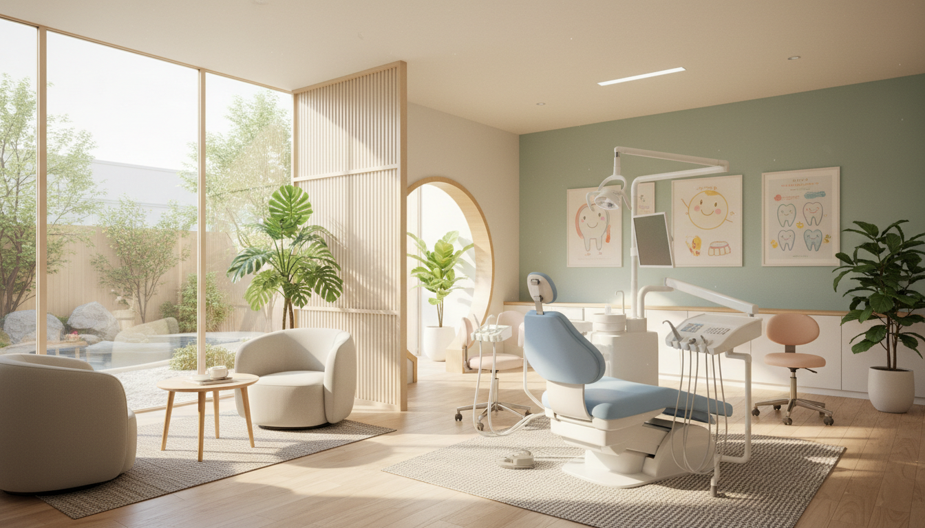 子どもの歯列矯正治療のイメージ