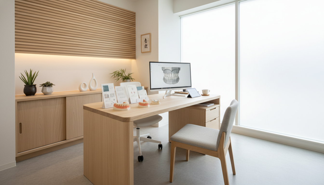 大人の歯列矯正相談のイメージ